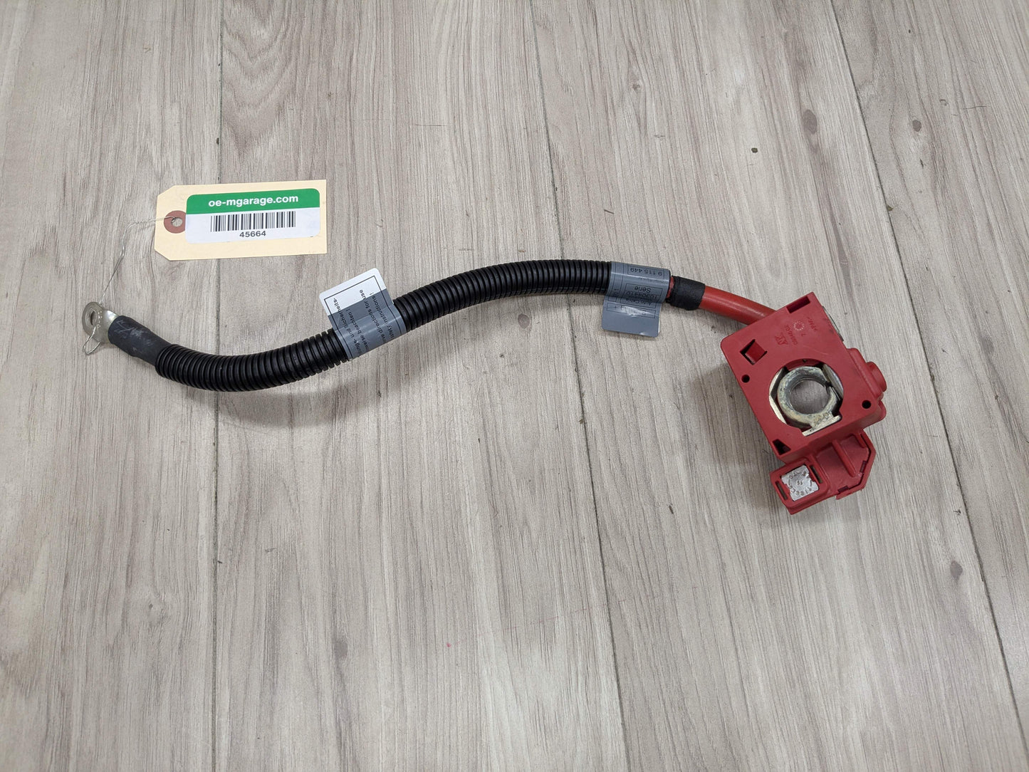 7-13 OEM BMW E70 E71 X5 X6 Battery Plus Pole Terminal Positive Red Cable