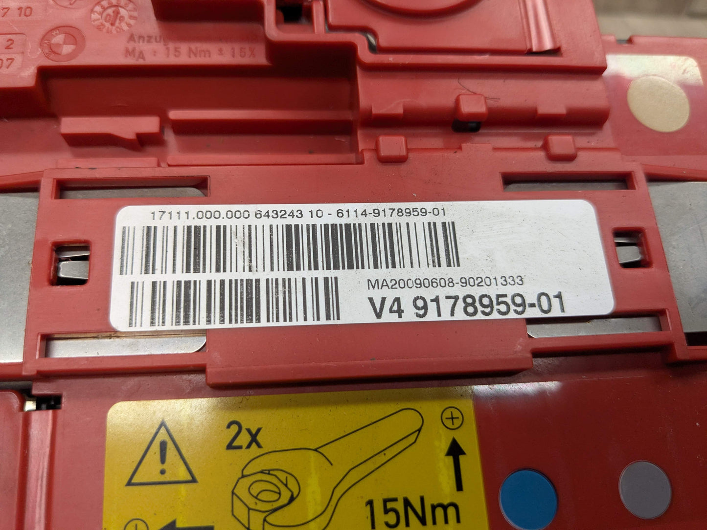 OEM BMW E70 E71 X5 X6 X5M X6M Battery Power Lead Junction Distribution Fuse Box