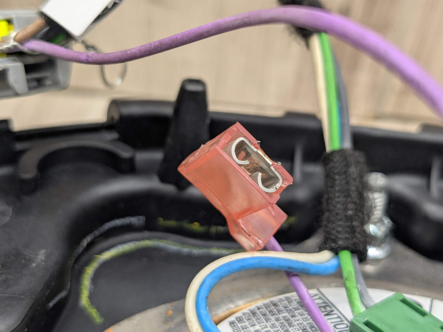 *OEM BMW E70 E71 X5 X6 Front Driver Steering Wheel Airbag Air Bag Black