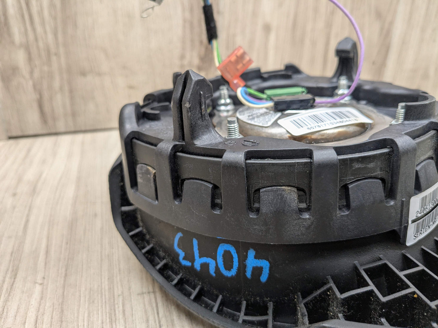 *OEM BMW E70 E71 X5 X6 Front Driver Steering Wheel Airbag Air Bag Black