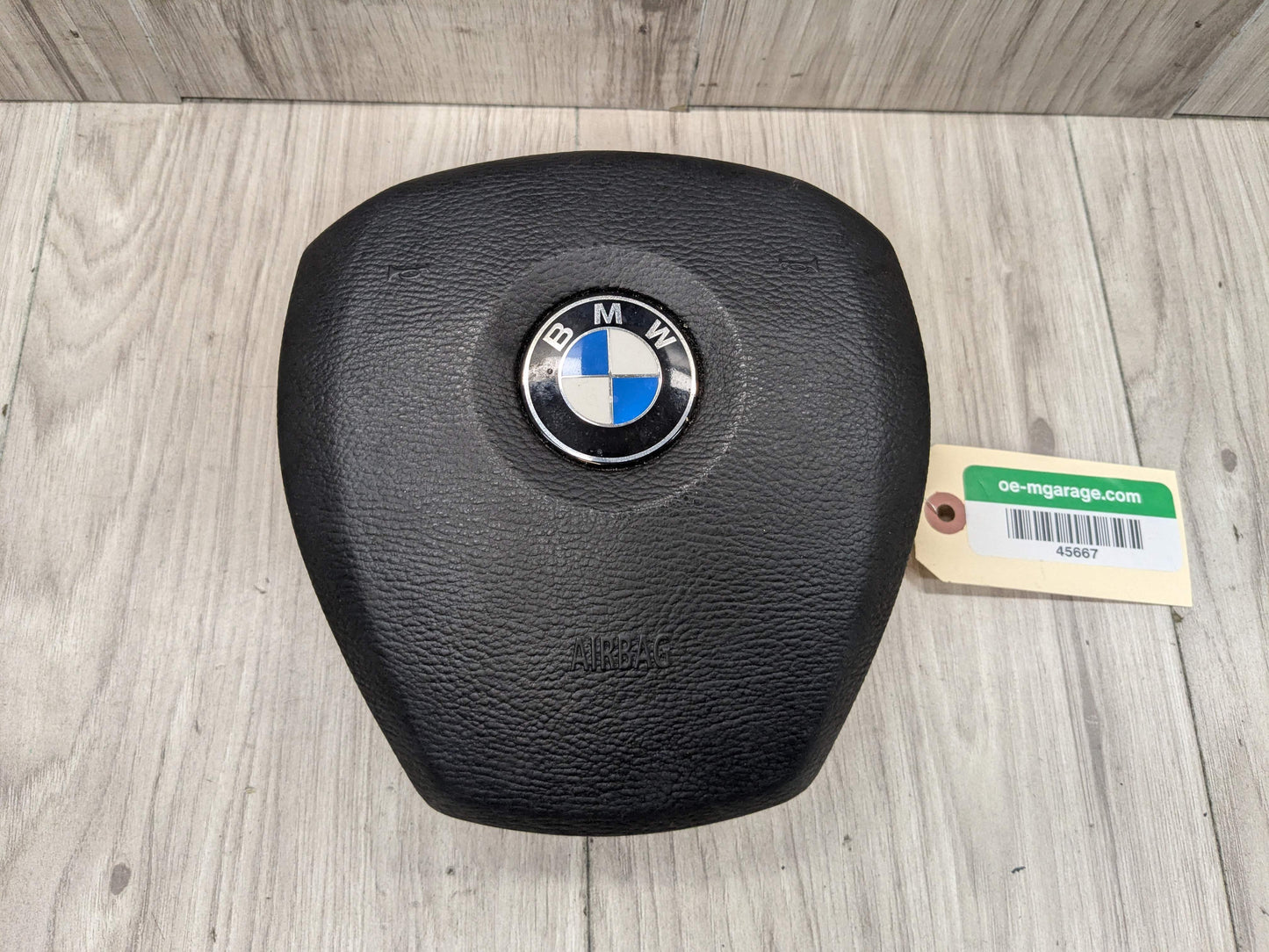 *OEM BMW E70 E71 X5 X6 Front Driver Steering Wheel Airbag Air Bag Black