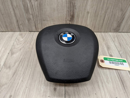 *OEM BMW E70 E71 X5 X6 Front Driver Steering Wheel Airbag Air Bag Black
