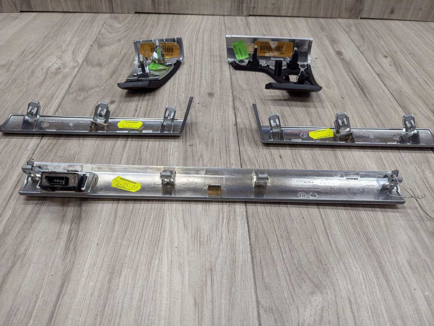 OEM BMW E70 E71 E72 X5 X5M X6 X6M Dash Decor Interior Trim Cover SET Silver