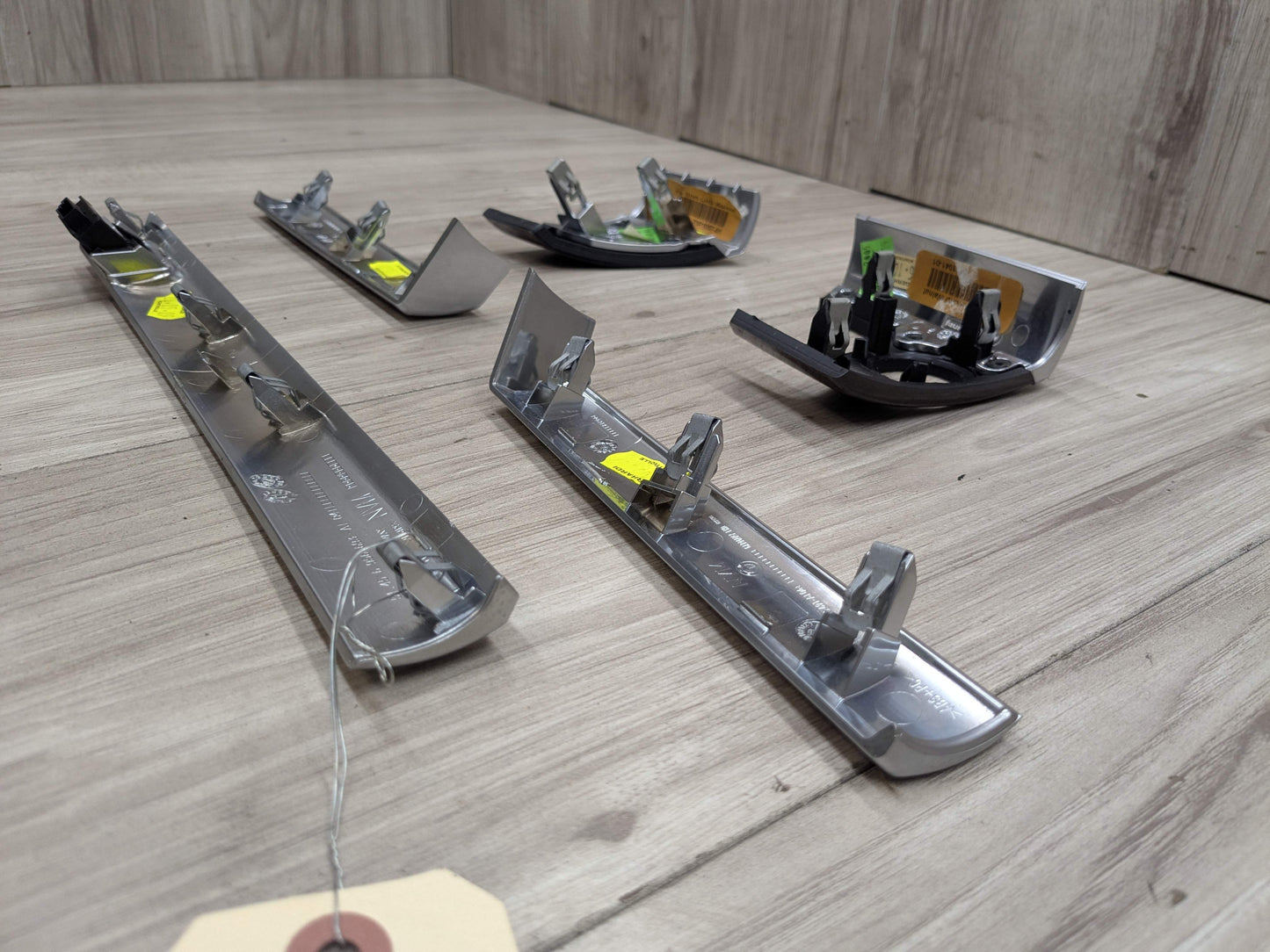 OEM BMW E70 E71 E72 X5 X5M X6 X6M Dash Decor Interior Trim Cover SET Silver