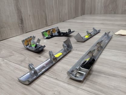 OEM BMW E70 E71 E72 X5 X5M X6 X6M Dash Decor Interior Trim Cover SET Silver