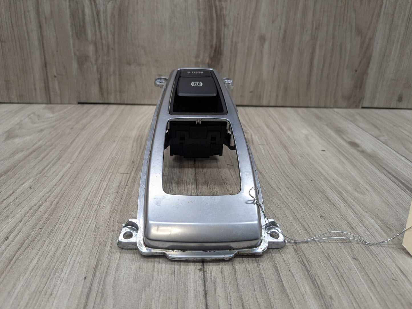 07-14 OEM BMW E70 E71 X5 X6 M Parking Brake Auto Hold Switch w/ Trim Panel