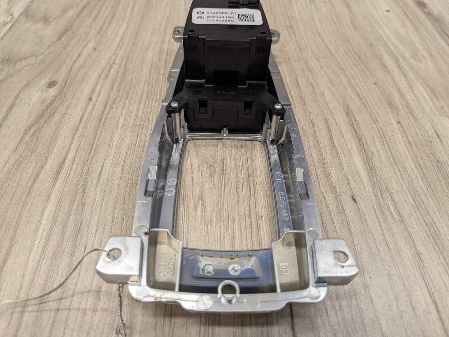 07-14 OEM BMW E70 E71 X5 X6 M Parking Brake Auto Hold Switch w/ Trim Panel