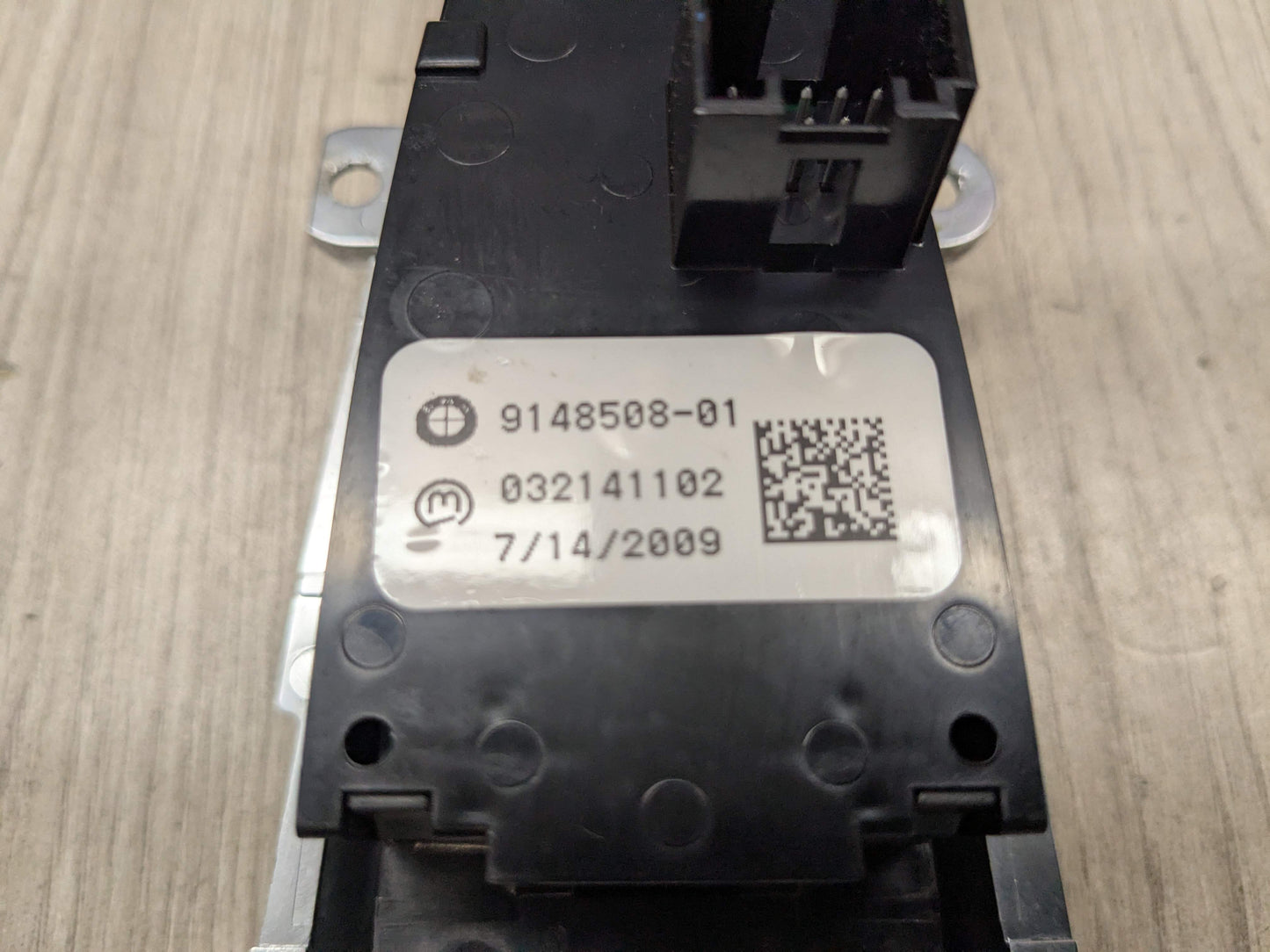 07-14 OEM BMW E70 E71 X5 X6 M Parking Brake Auto Hold Switch w/ Trim Panel