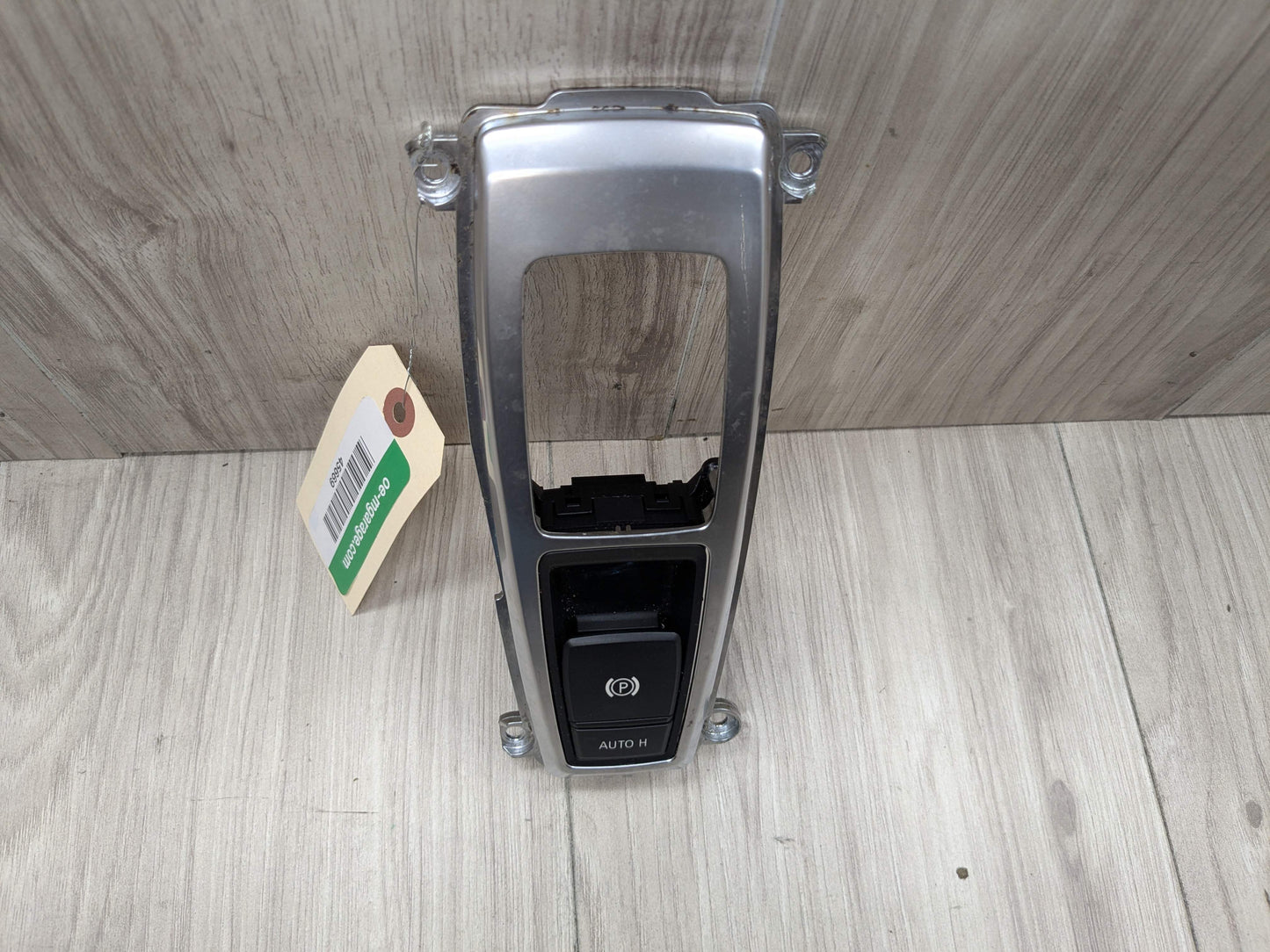 07-14 OEM BMW E70 E71 X5 X6 M Parking Brake Auto Hold Switch w/ Trim Panel