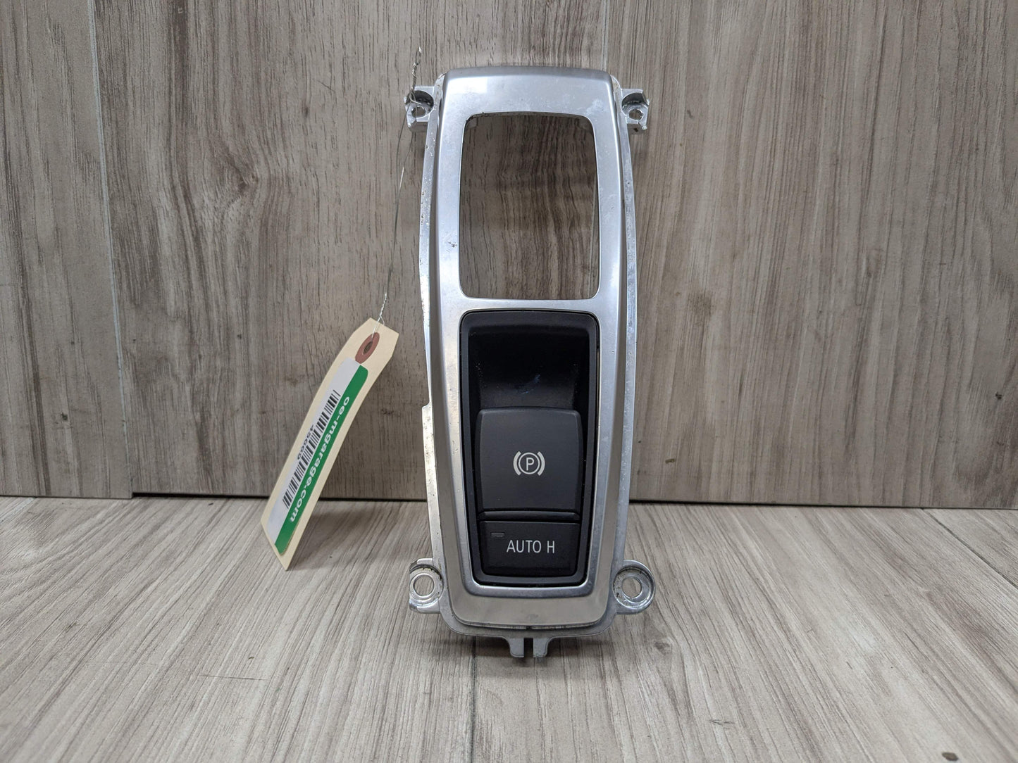 07-14 OEM BMW E70 E71 X5 X6 M Parking Brake Auto Hold Switch w/ Trim Panel