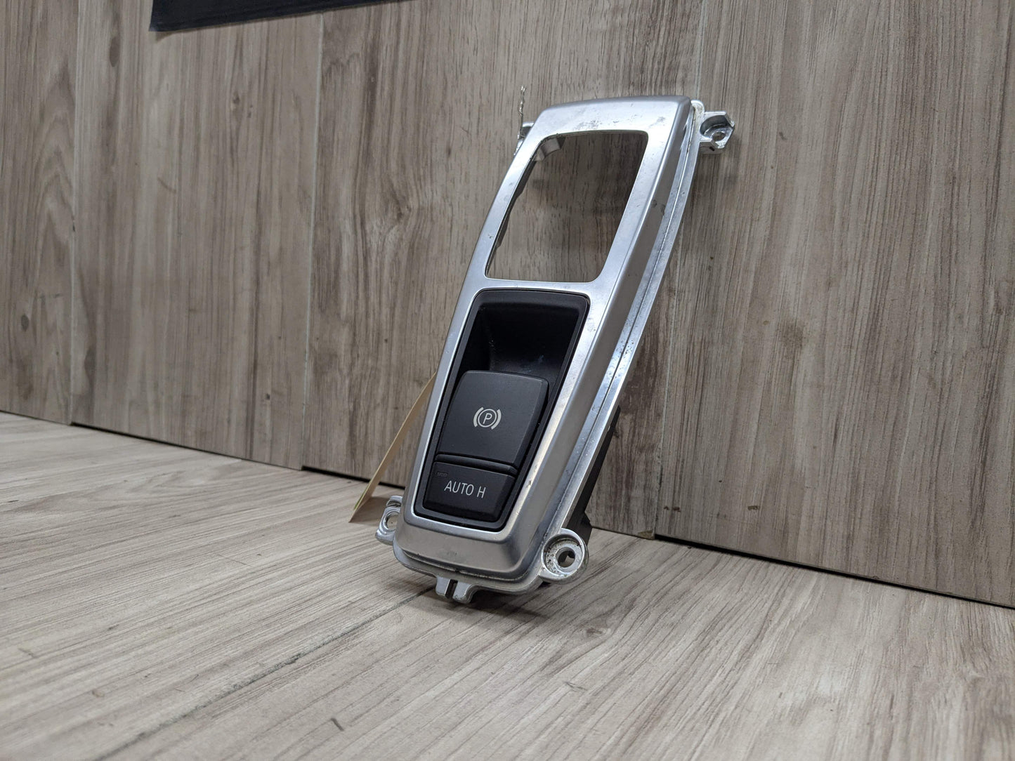 07-14 OEM BMW E70 E71 X5 X6 M Parking Brake Auto Hold Switch w/ Trim Panel