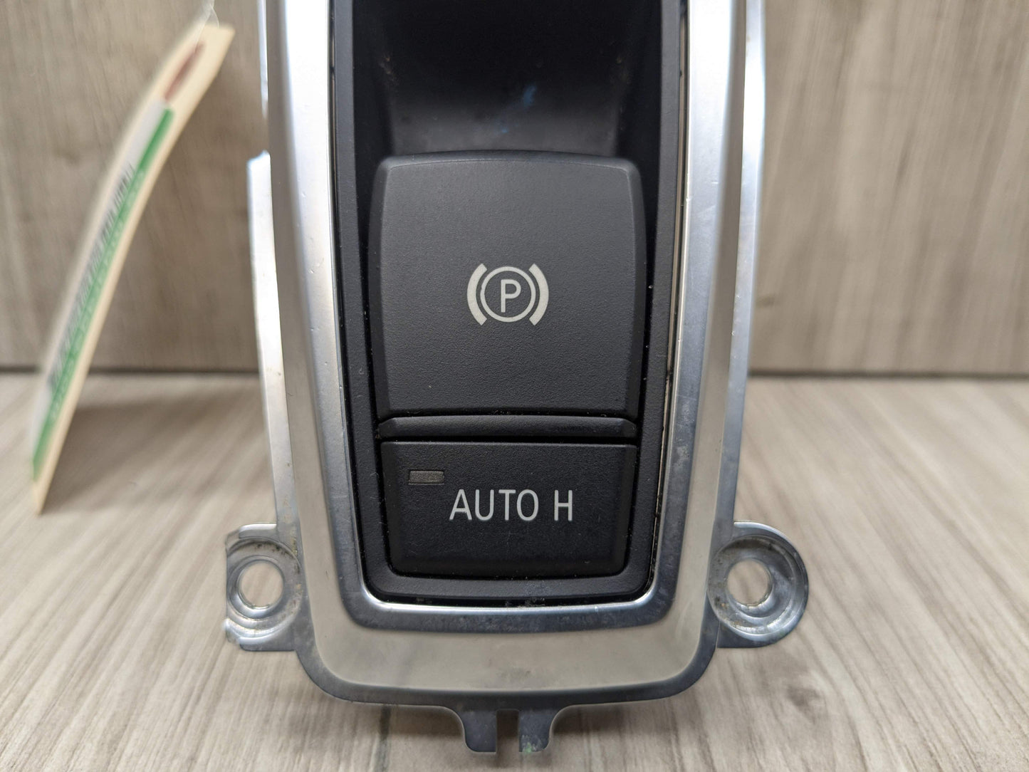 07-14 OEM BMW E70 E71 X5 X6 M Parking Brake Auto Hold Switch w/ Trim Panel