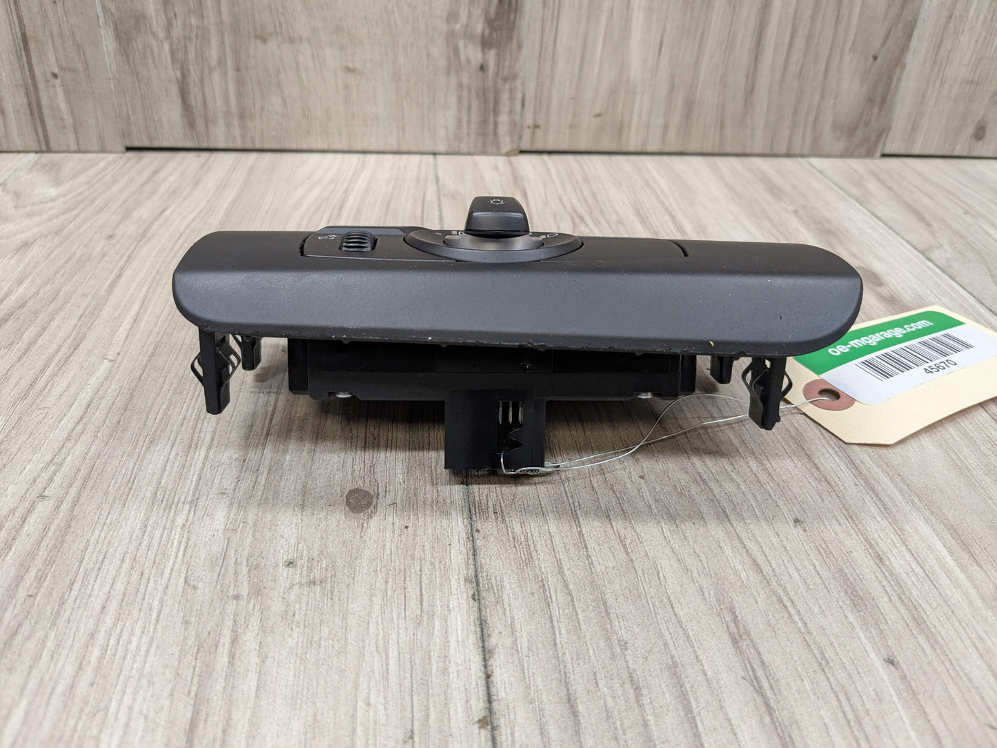 06-13 OEM BMW E70 E71 X5 X6 Headlight Switch Control Panel Light Module BLACK