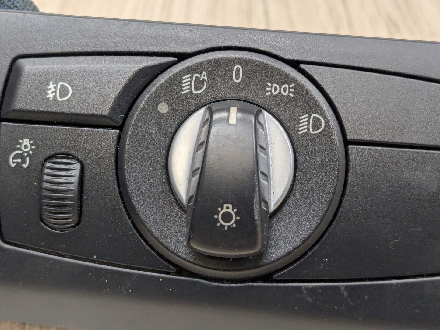 06-13 OEM BMW E70 E71 X5 X6 Headlight Switch Control Panel Light Module BLACK