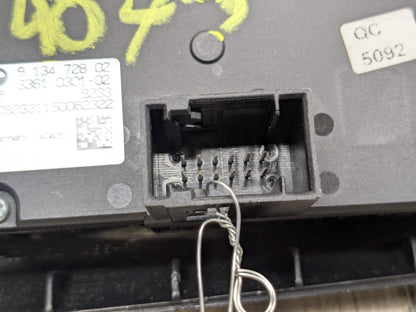 06-13 OEM BMW E70 E71 X5 X6 Headlight Switch Control Panel Light Module BLACK