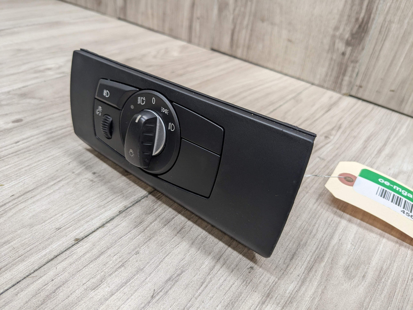 06-13 OEM BMW E70 E71 X5 X6 Headlight Switch Control Panel Light Module BLACK