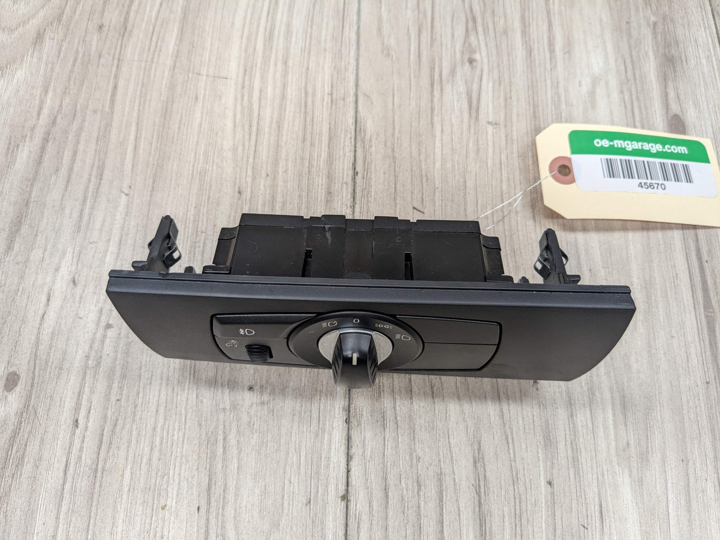 06-13 OEM BMW E70 E71 X5 X6 Headlight Switch Control Panel Light Module BLACK