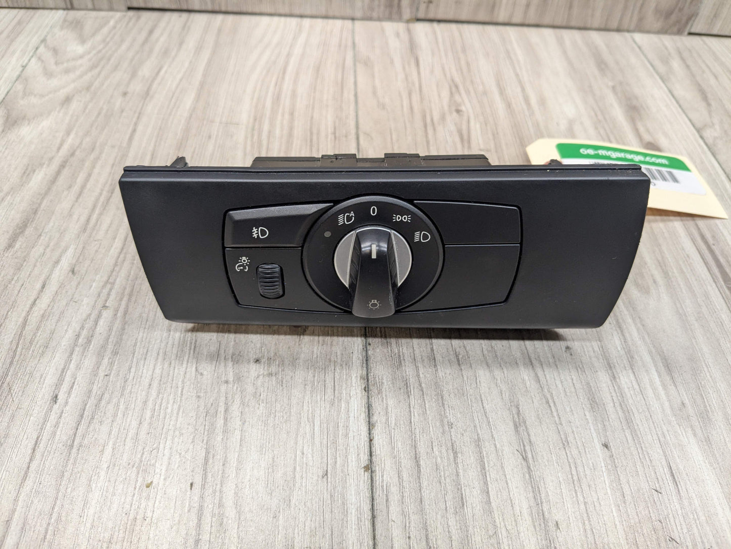 06-13 OEM BMW E70 E71 X5 X6 Headlight Switch Control Panel Light Module BLACK
