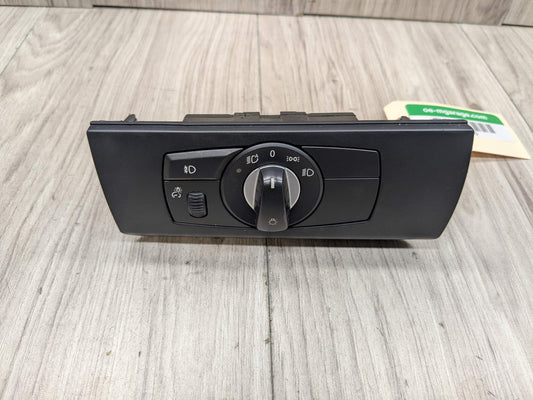 06-13 OEM BMW E70 E71 X5 X6 Headlight Switch Control Panel Light Module BLACK