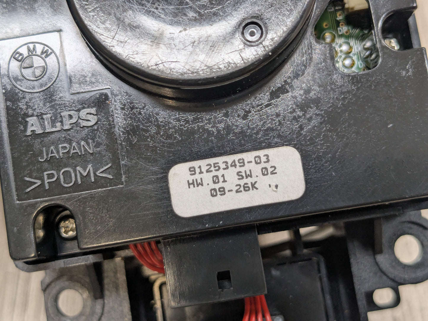 PRE-LCI OEM BMW E70 E71 X5 X6 iDrive Navigation Controller Knob NBT NAV Button