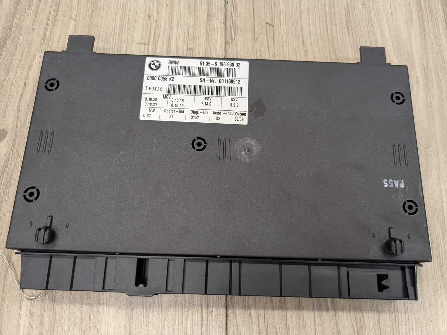07-10 OEM BMW E70 E71 X5 X6 X5M Front Left or Right Seat Memory Control Module