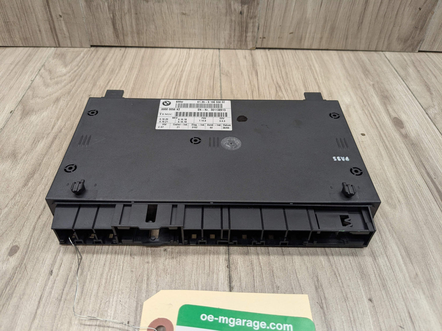 07-10 OEM BMW E70 E71 X5 X6 X5M Front Left or Right Seat Memory Control Module