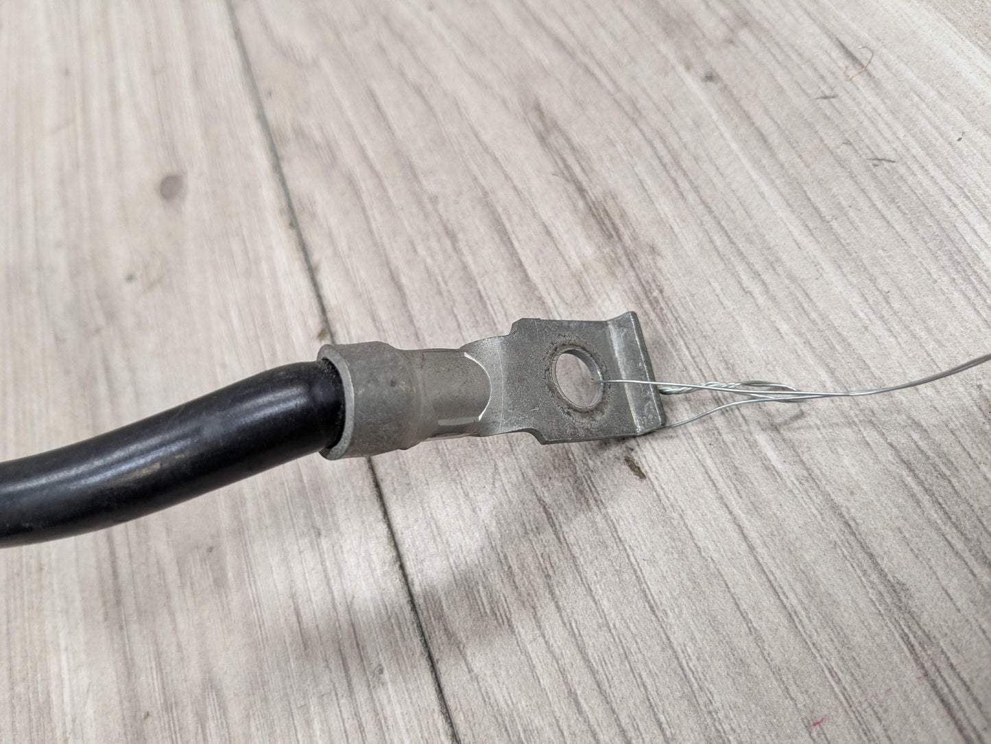 07-13 OEM BMW E70 E71 X5 X6 X5M X6M Rear Trunk Negative Battery Ground Cable