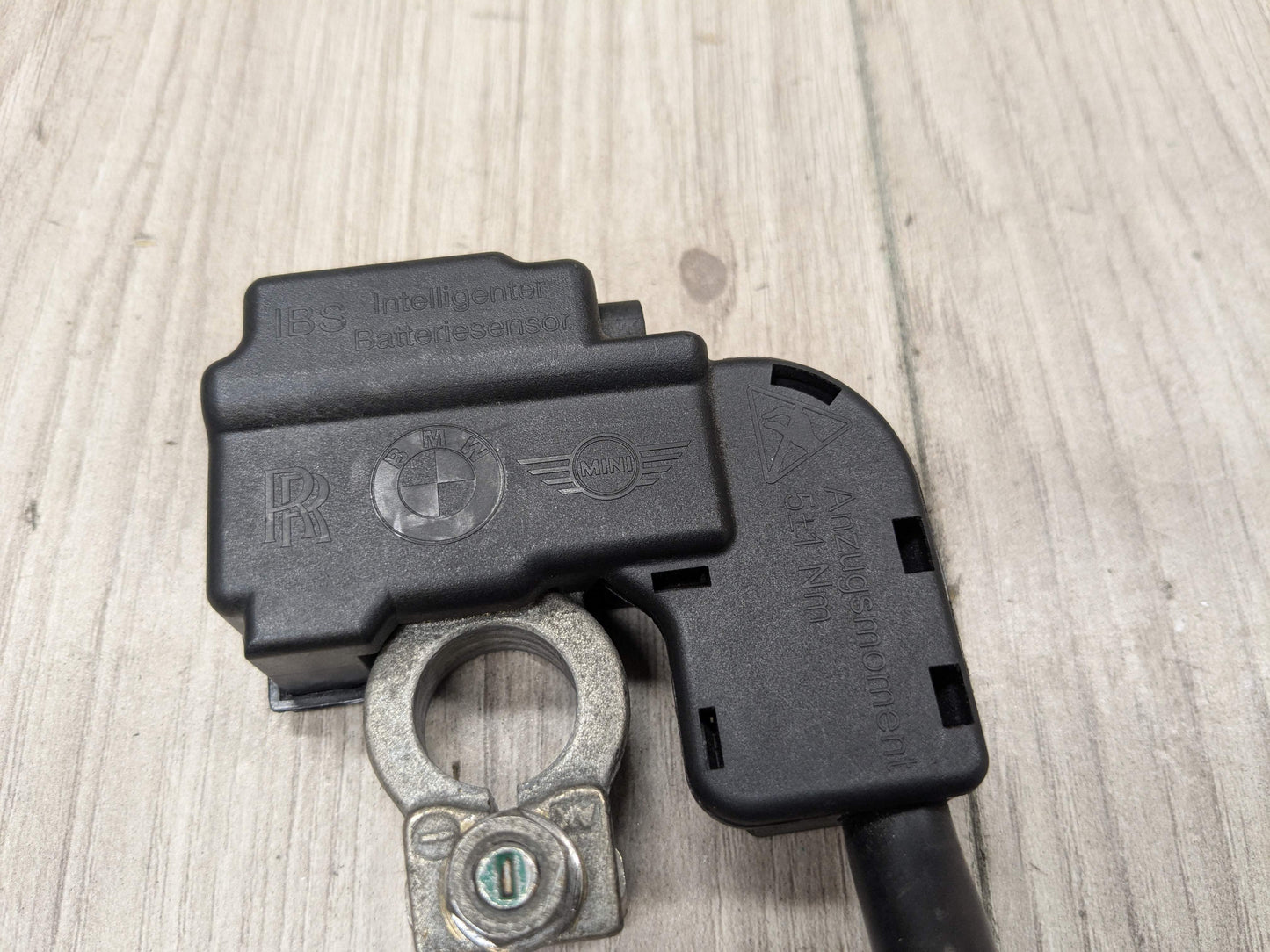 07-13 OEM BMW E70 E71 X5 X6 X5M X6M Rear Trunk Negative Battery Ground Cable