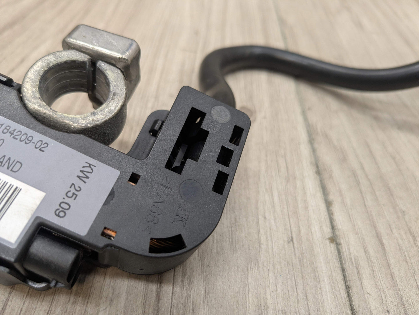 07-13 OEM BMW E70 E71 X5 X6 X5M X6M Rear Trunk Negative Battery Ground Cable