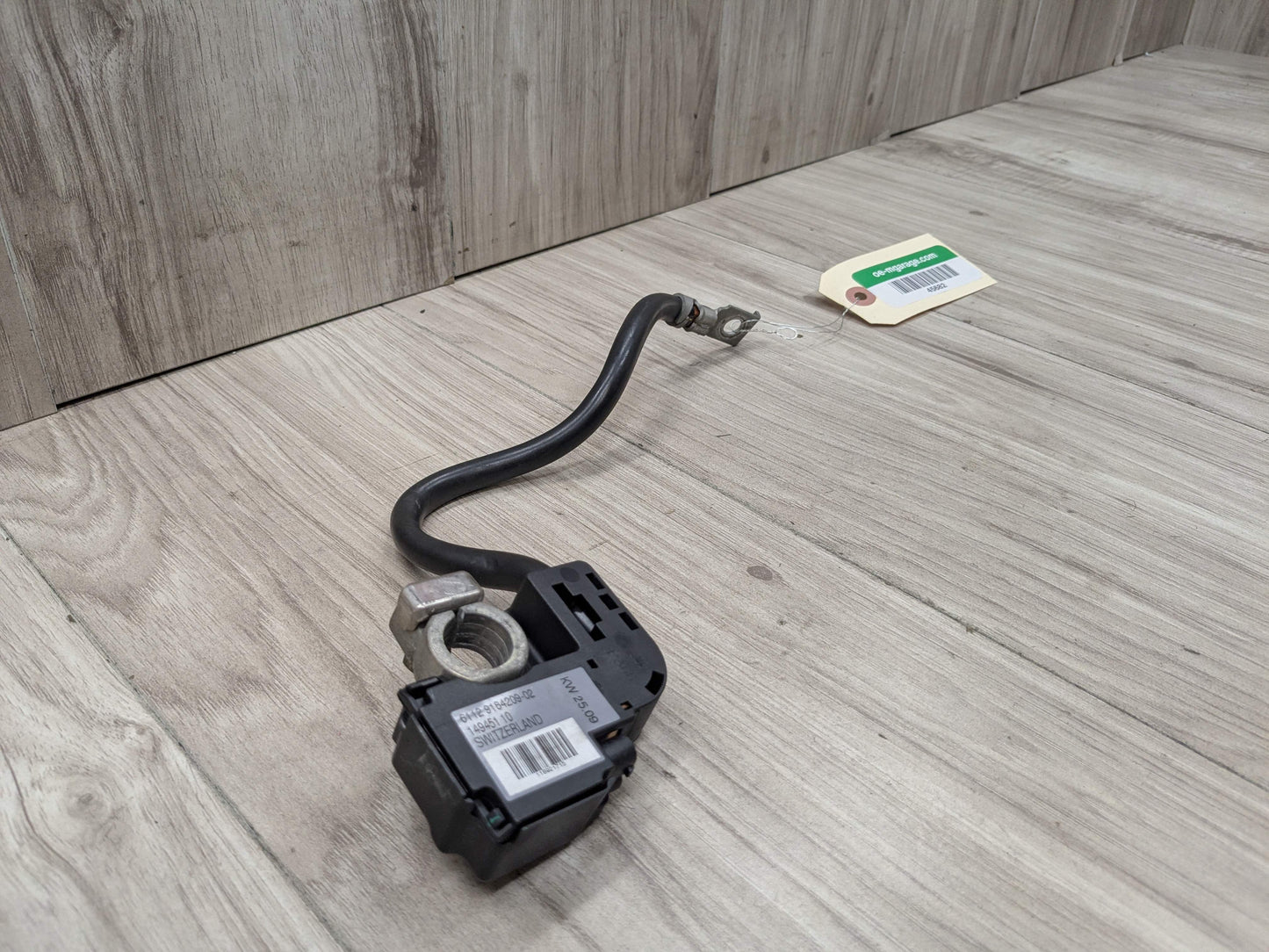 07-13 OEM BMW E70 E71 X5 X6 X5M X6M Rear Trunk Negative Battery Ground Cable