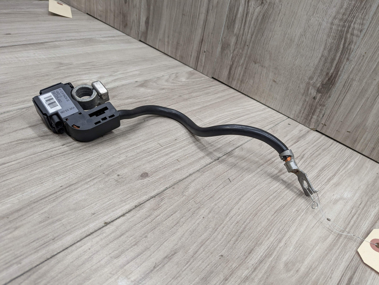 07-13 OEM BMW E70 E71 X5 X6 X5M X6M Rear Trunk Negative Battery Ground Cable