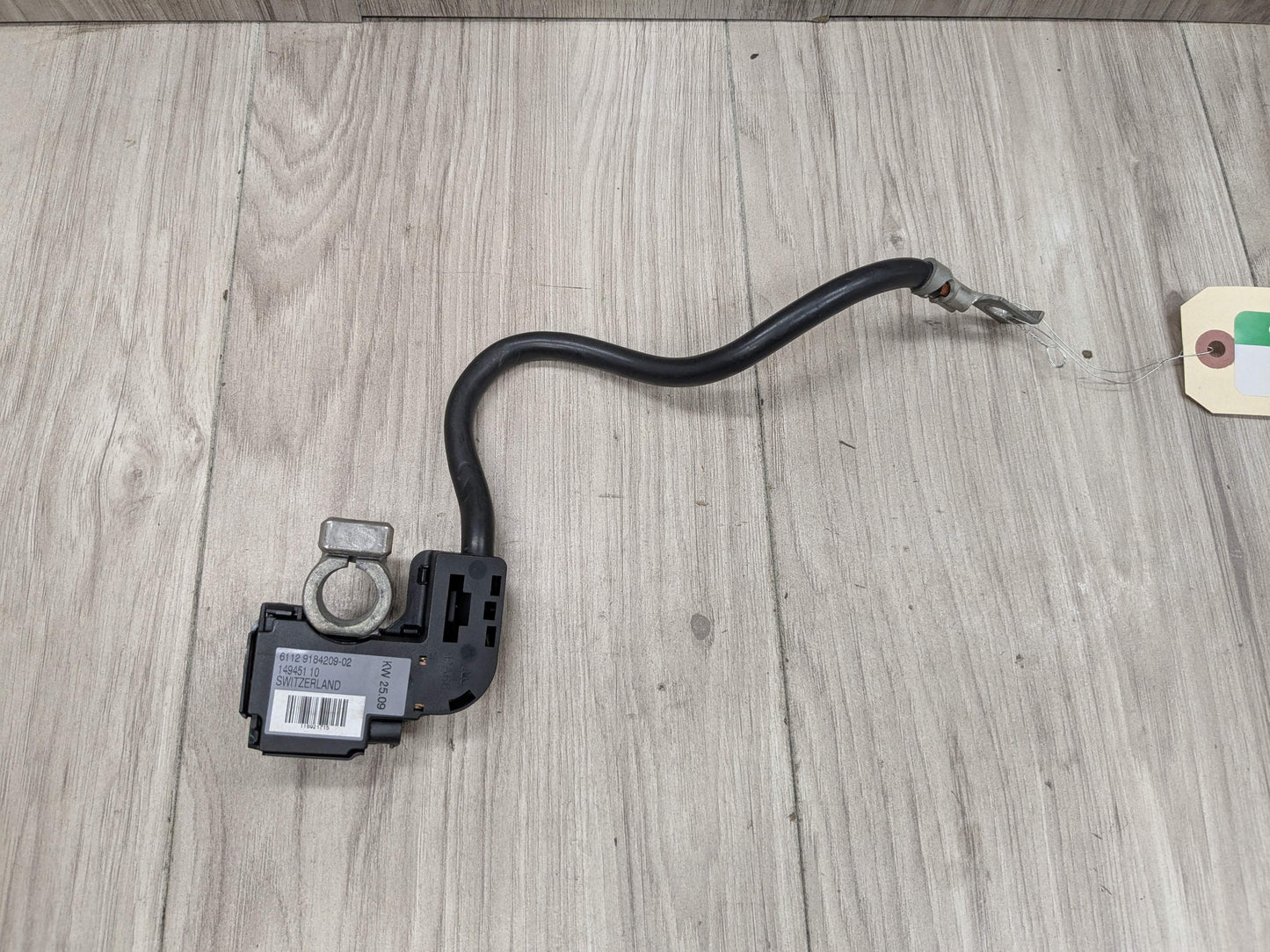 07-13 OEM BMW E70 E71 X5 X6 X5M X6M Rear Trunk Negative Battery Ground Cable