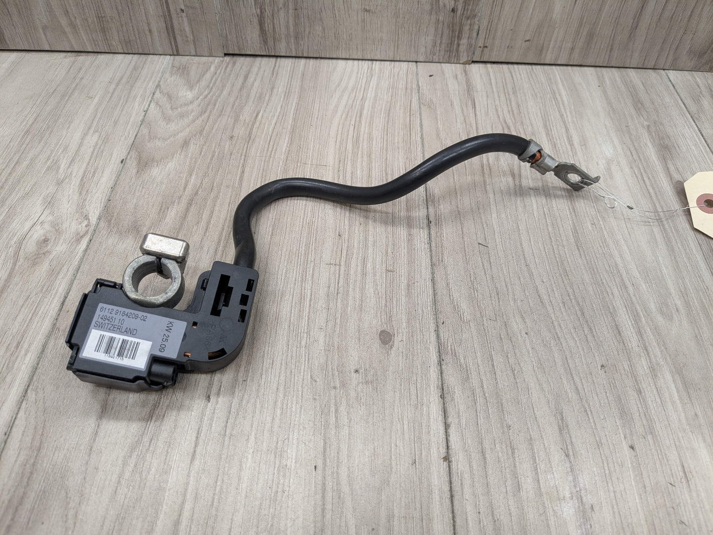 07-13 OEM BMW E70 E71 X5 X6 X5M X6M Rear Trunk Negative Battery Ground Cable