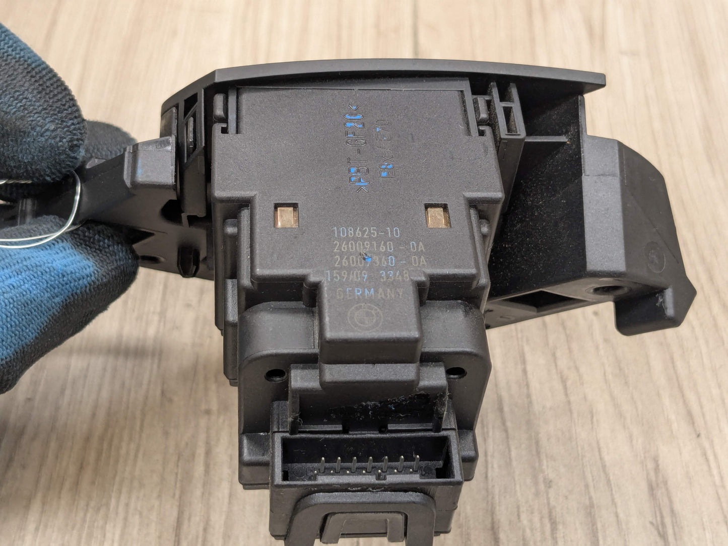 08-13 OEM BMW E70 E71 X5 X6 M Engine Start Stop Button Push Dash Switch Black