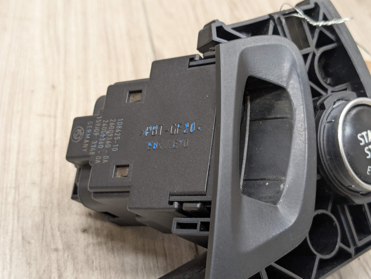 08-13 OEM BMW E70 E71 X5 X6 M Engine Start Stop Button Push Dash Switch Black