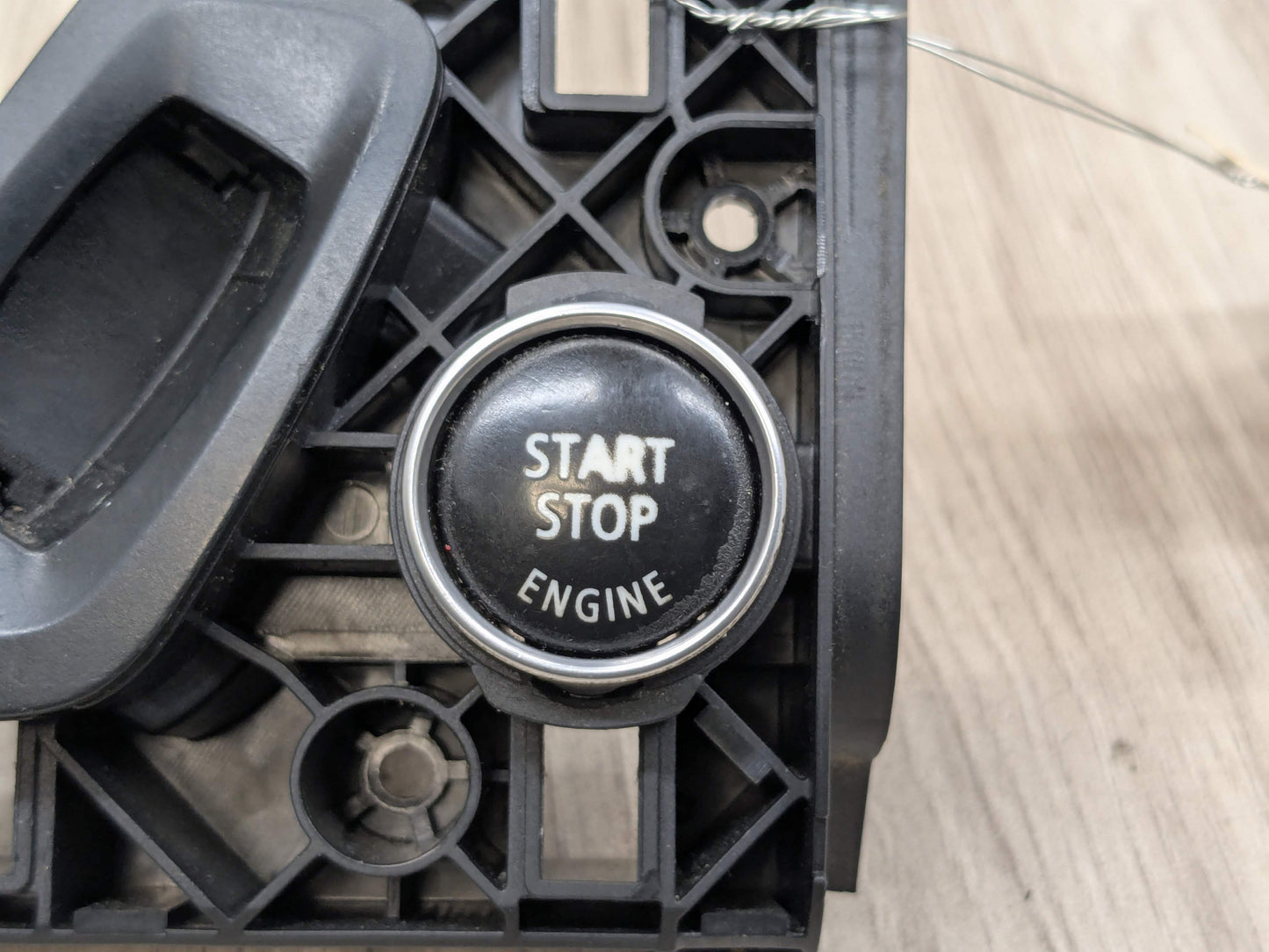 08-13 OEM BMW E70 E71 X5 X6 M Engine Start Stop Button Push Dash Switch Black