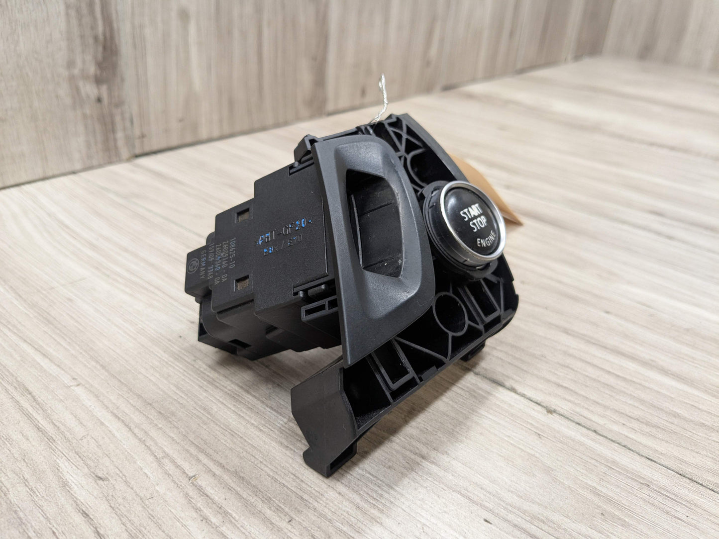 08-13 OEM BMW E70 E71 X5 X6 M Engine Start Stop Button Push Dash Switch Black