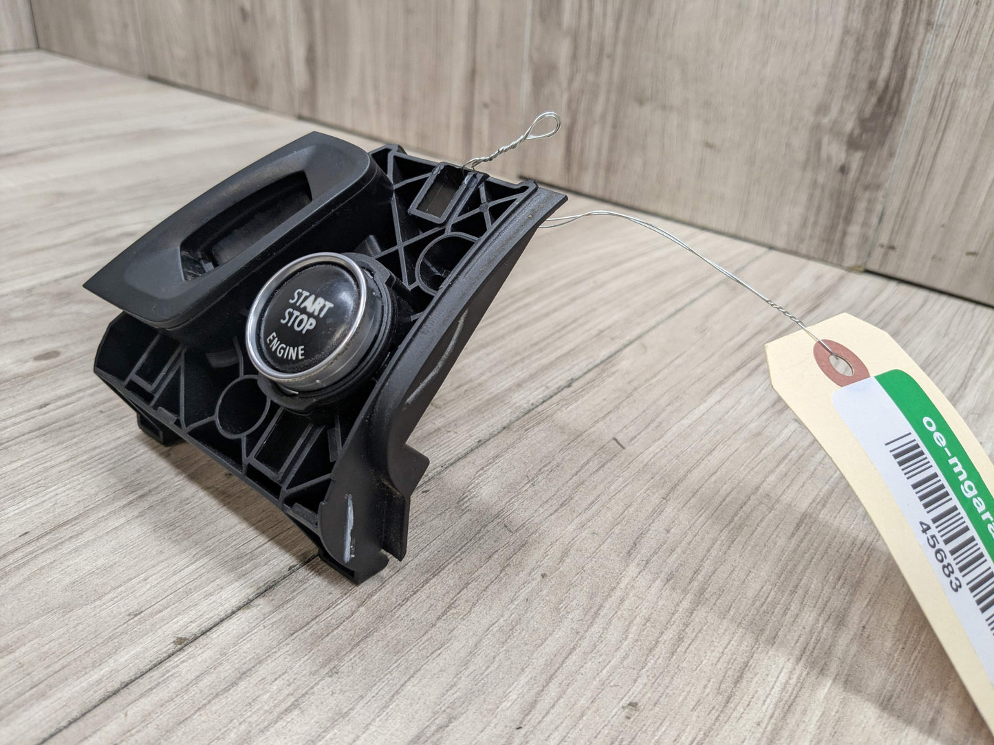 08-13 OEM BMW E70 E71 X5 X6 M Engine Start Stop Button Push Dash Switch Black