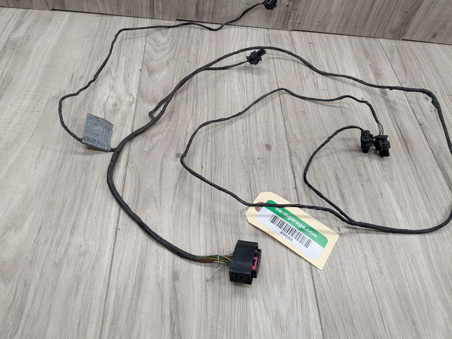 07-13 OEM BMW E70 X5 Front Bumper PDC Sensor Parking Wiring Wire Harness