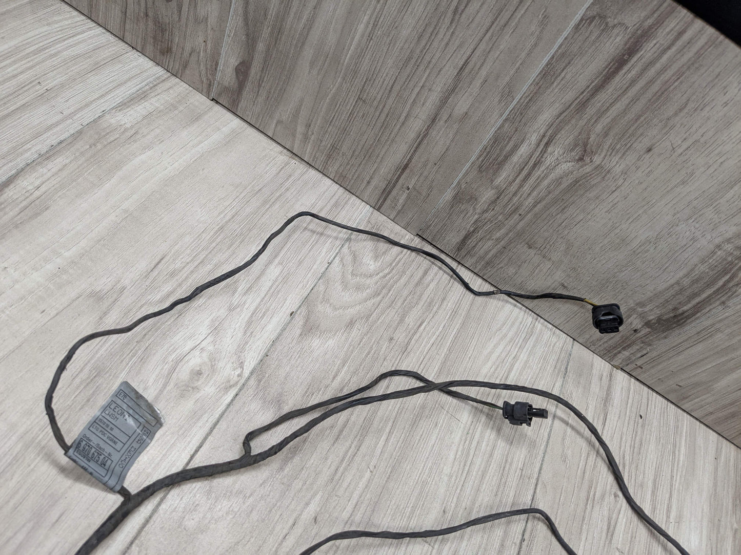 07-13 OEM BMW E70 X5 Front Bumper PDC Sensor Parking Wiring Wire Harness