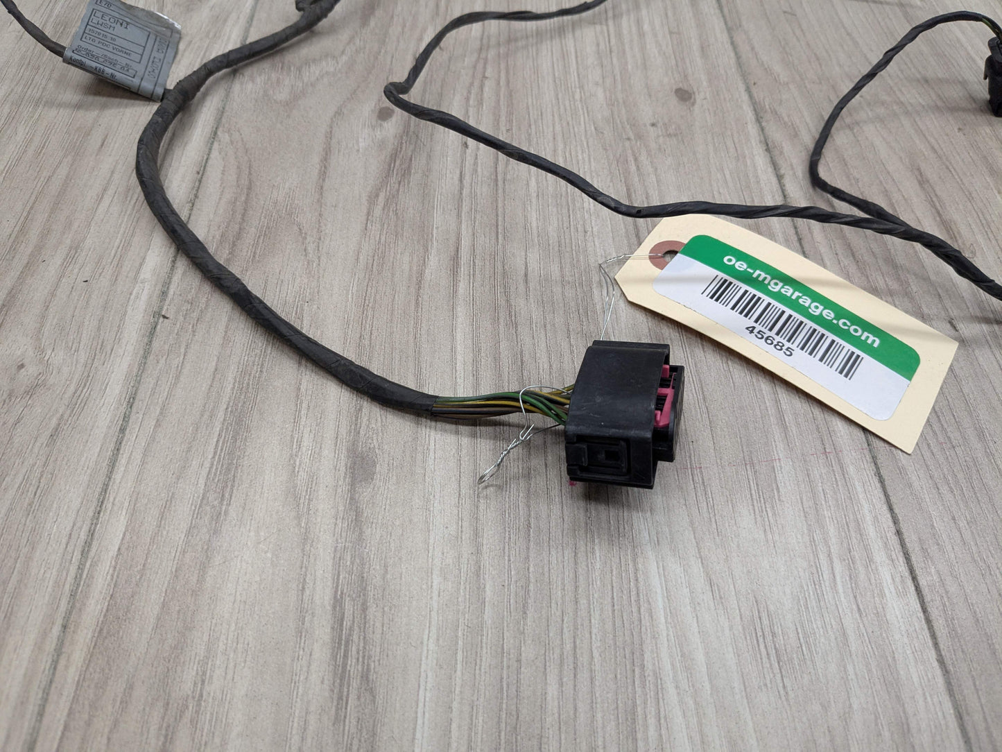 07-13 OEM BMW E70 X5 Front Bumper PDC Sensor Parking Wiring Wire Harness