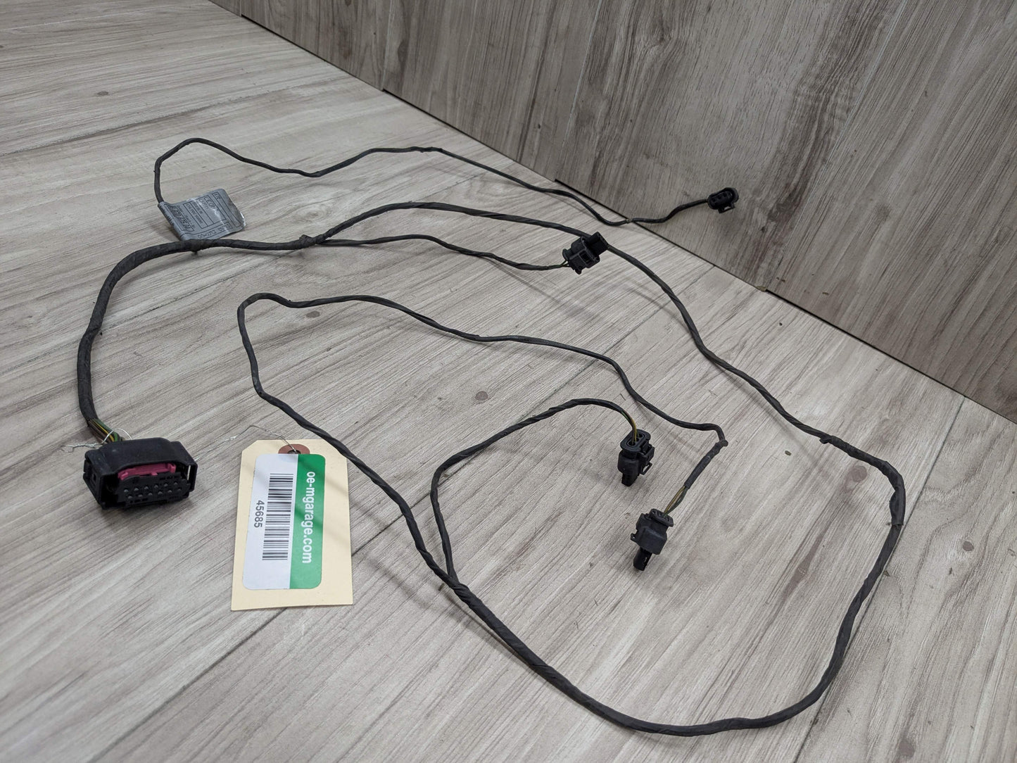 07-13 OEM BMW E70 X5 Front Bumper PDC Sensor Parking Wiring Wire Harness