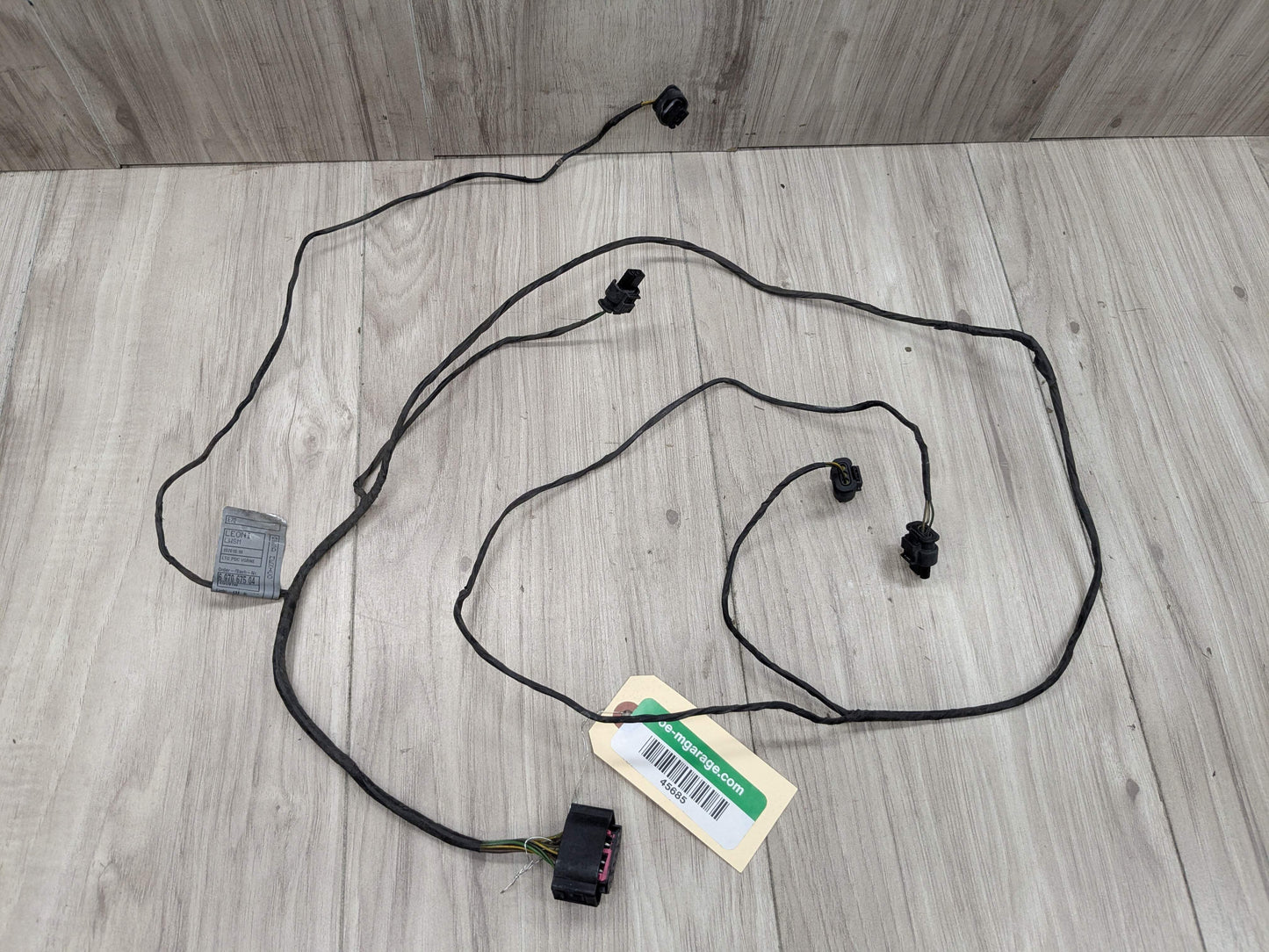 07-13 OEM BMW E70 X5 Front Bumper PDC Sensor Parking Wiring Wire Harness