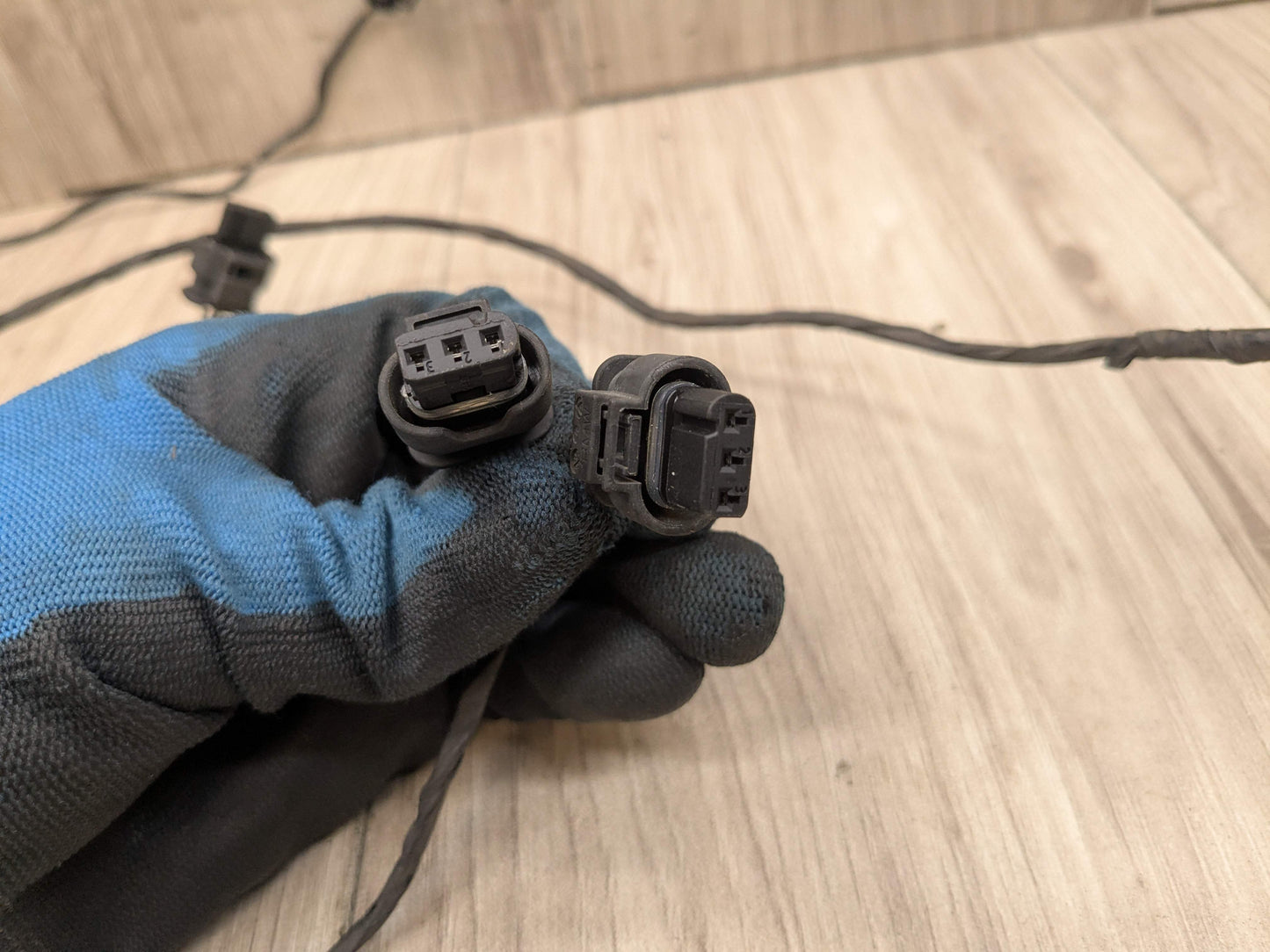 07-13 OEM BMW E70 X5 Front Bumper PDC Sensor Parking Wiring Wire Harness