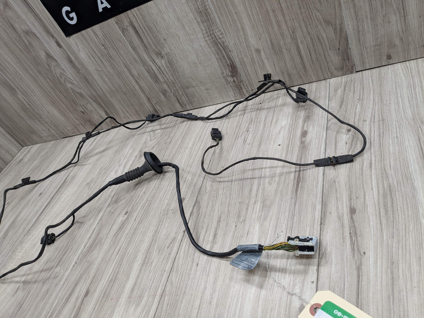 07-10 OEM BMW E70 X5 Rear Parking Distance Sonic Sensors PDC Wire Harness