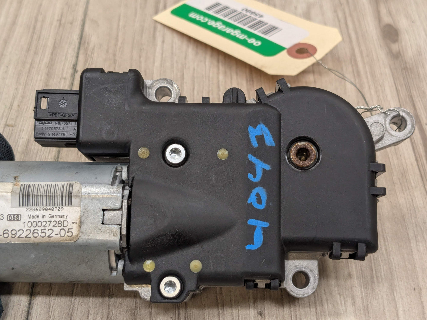 OEM BMW E53 E70 E83 X3 X5 Upper Sunroof Moon Roof Motor Unit