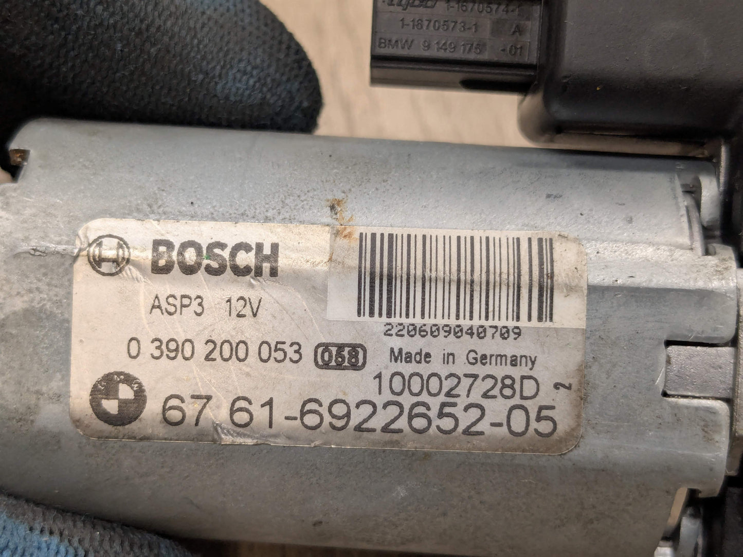 OEM BMW E53 E70 E83 X3 X5 Upper Sunroof Moon Roof Motor Unit