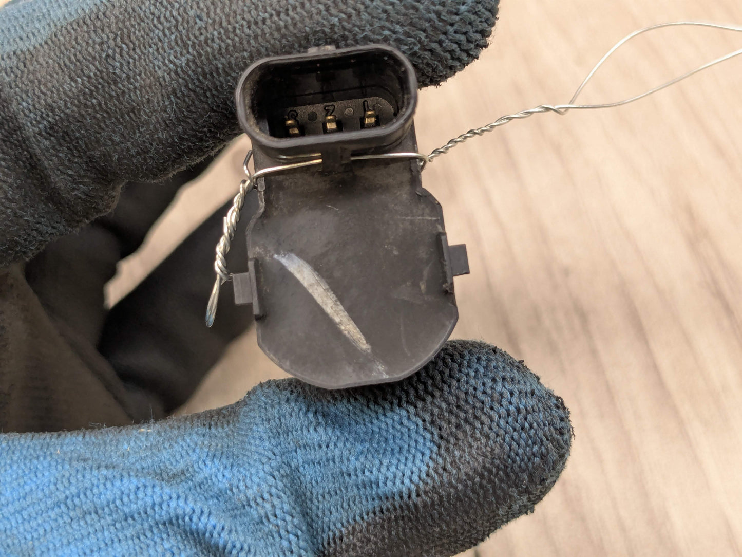 07-14 OEM BMW E70 E71 X5 X6 Bumper Parking PDC Ultrasonic Sensor Black 668