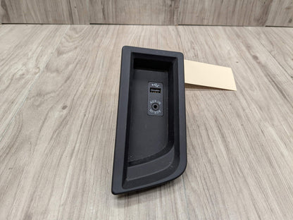 12-18 OEM BMW F22 F30 F32 F80 F82 F83 Center Console Insert AUX USB Port Trim