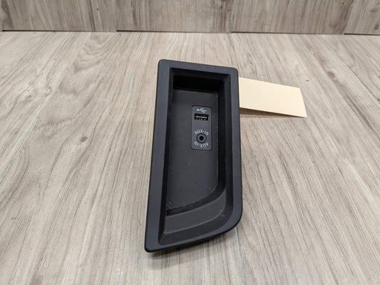 12-18 OEM BMW F22 F30 F32 F80 F82 F83 Center Console Insert AUX USB Port Trim